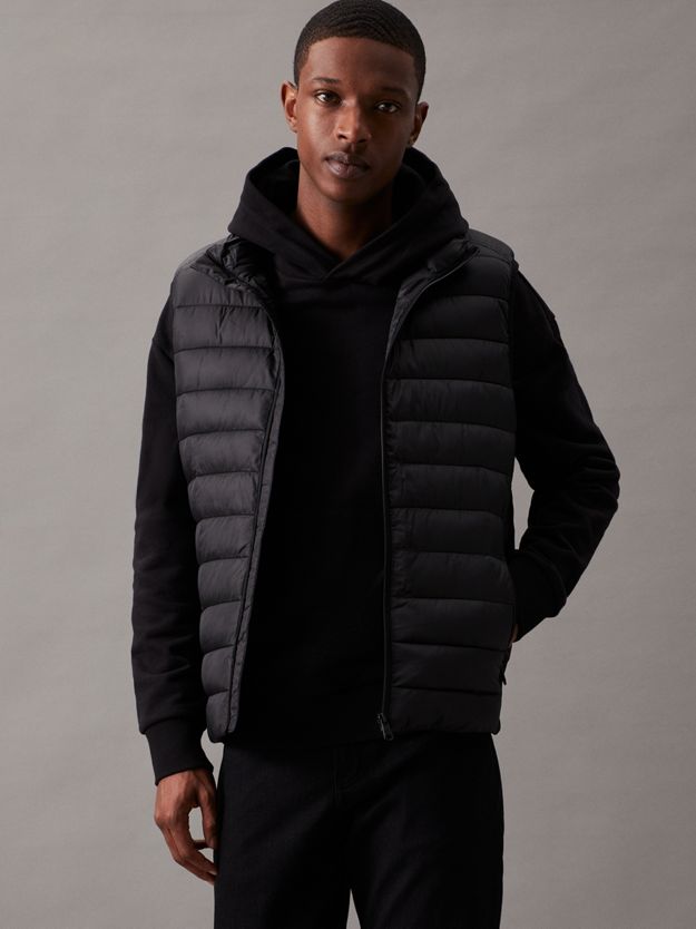 Quilted Logo Puffer Gilet