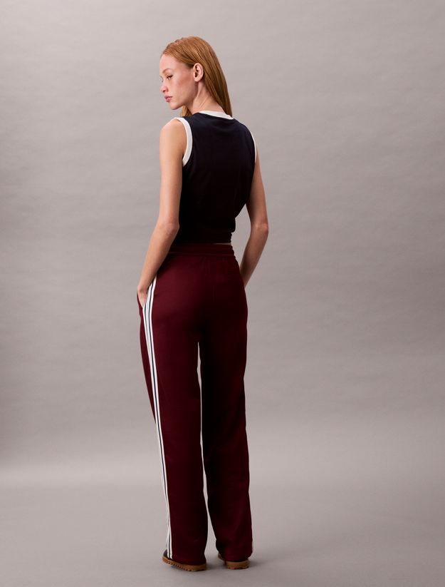 High Shine French Terry Track Pants