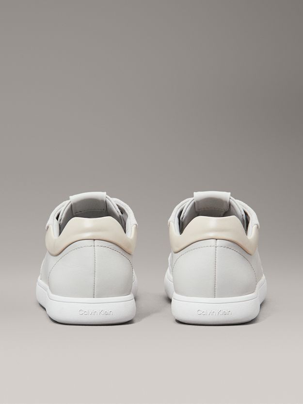 Leather Low Profile Trainers