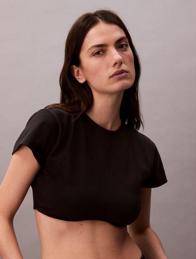 Cropped Tie-Back Top - Pride