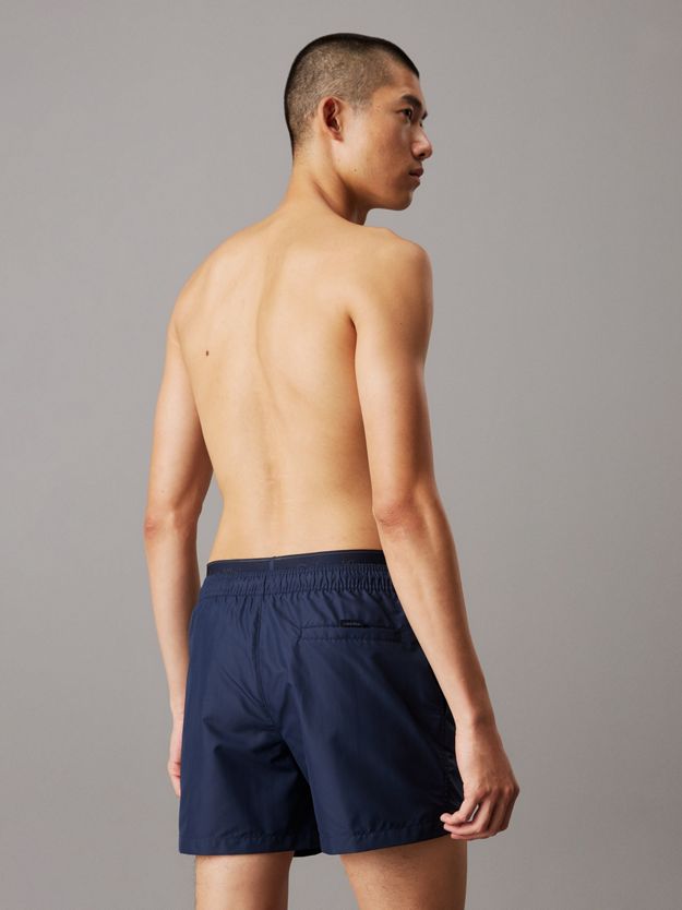 Double Waistband Swim Shorts - CK Meta Legacy
