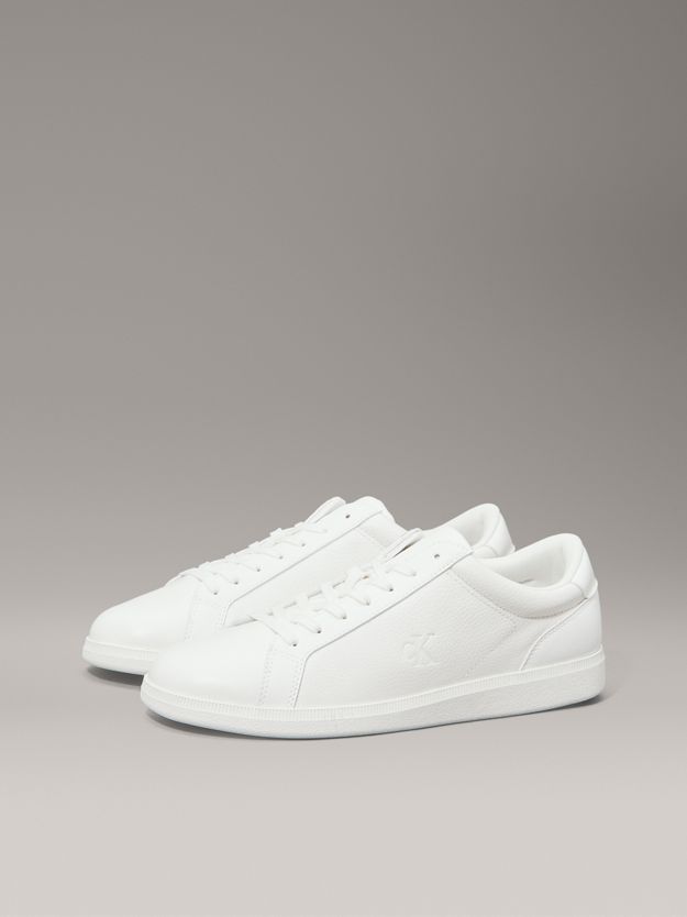 Leather Low Profile Trainers