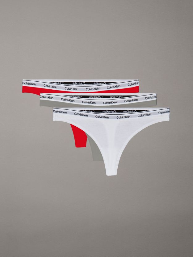 3 Pack Thongs - Icon Logo