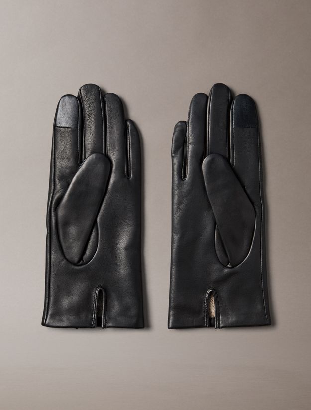 Soft Nappa Leather Touchscreen Gloves