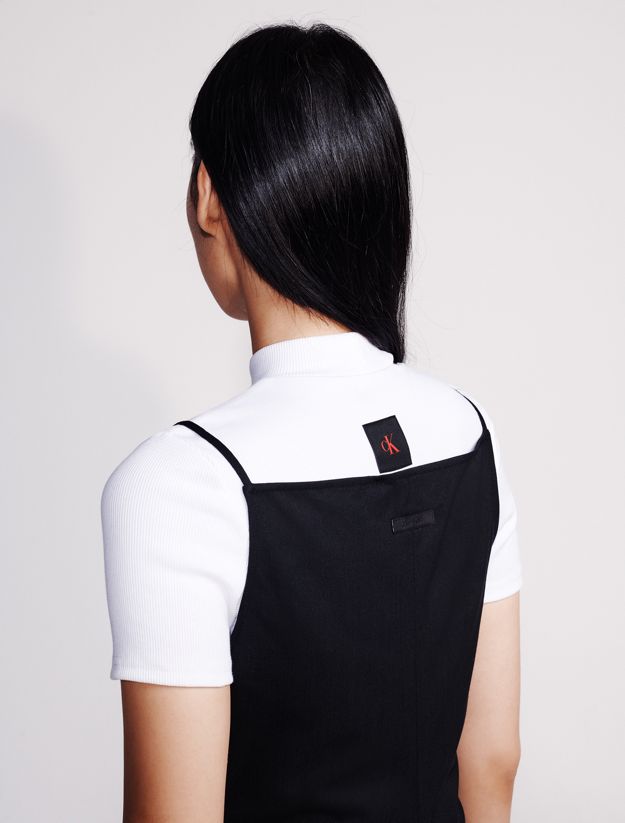 Wool Blend Tailored Dress