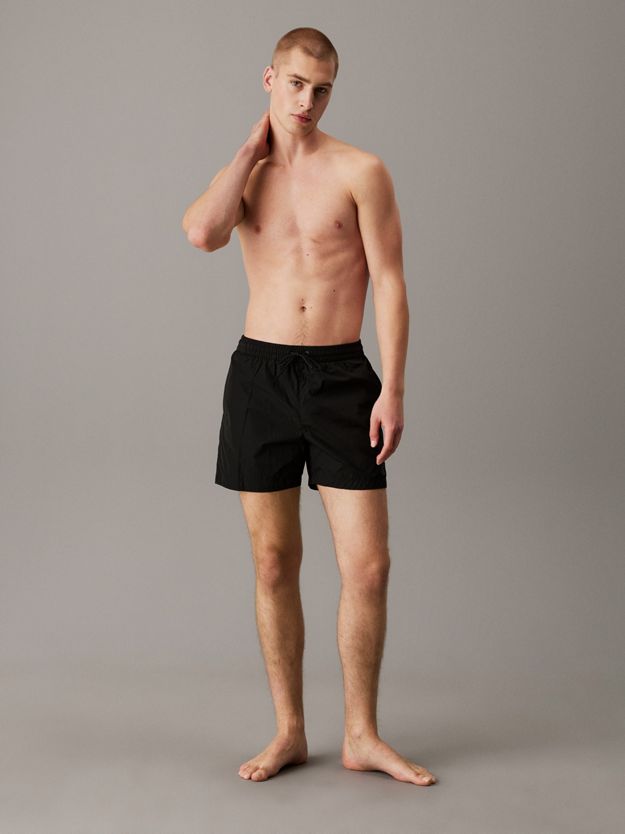 Medium Drawstring Swim Shorts - CK Soft Nylon