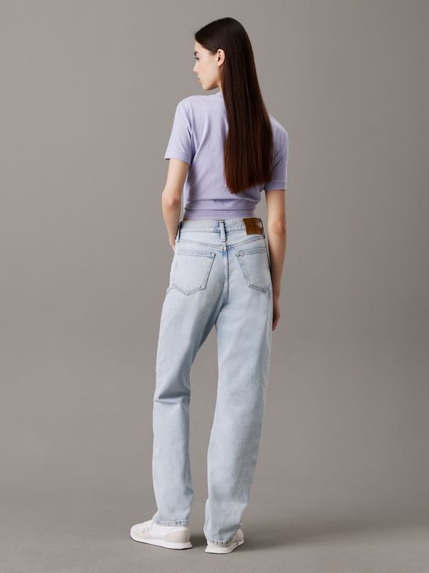 High Rise Straight Jeans
