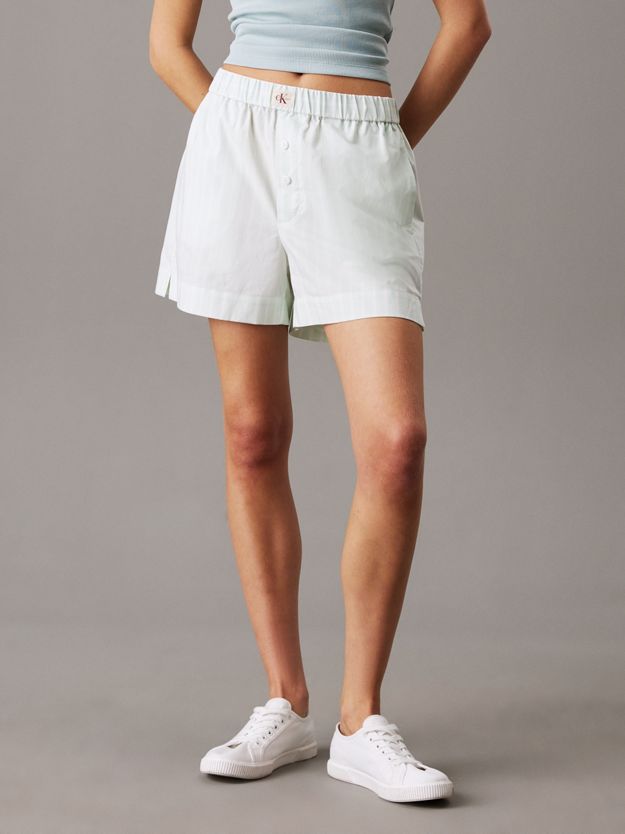 Cotton Poplin Boxer Shorts