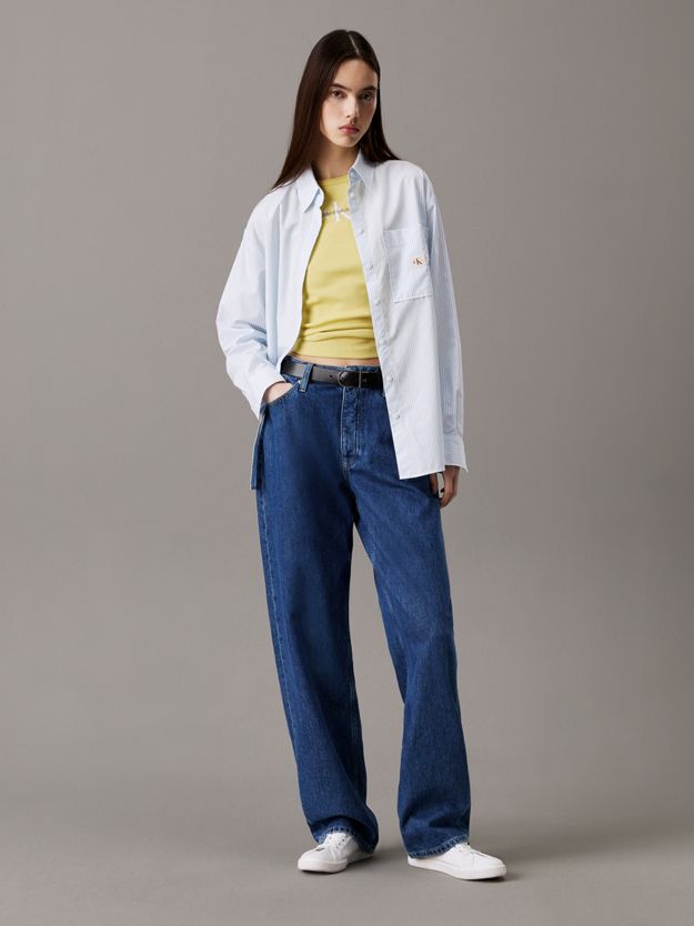 Relaxed Cotton Poplin Shirt
