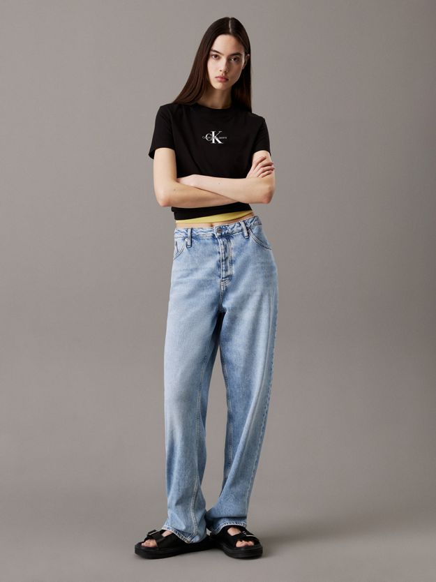 Cropped Monogram T-shirt