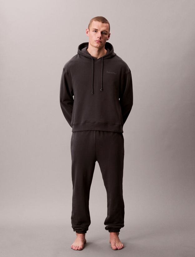 Cotton Terry Blend Lounge Hoodie
