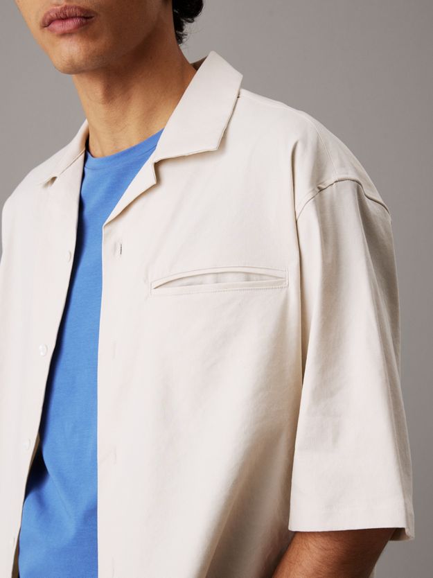 Relaxed Linen Lyocell Shirt