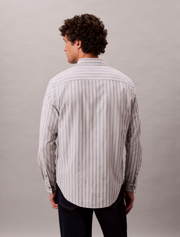 Stripe Oxford Classic Button-Down Shirt