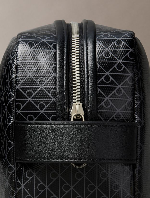 Allover Monogram Logo Zip Dopp Kit