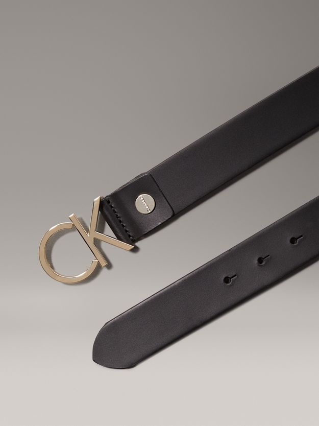 Leather Logo Belt