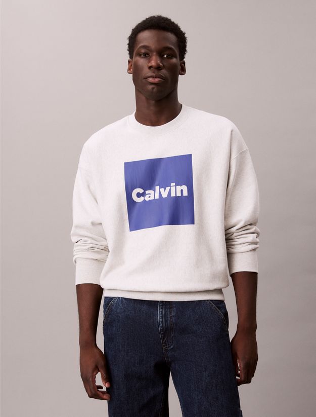 Premium Fleece Logo Graphic Relaxed Sweatshirt