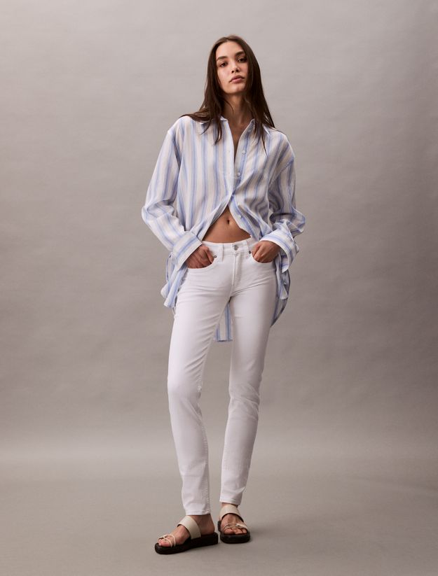 Mid Rise Skinny Jeans