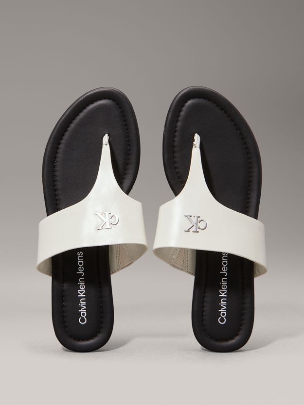 Faux Leather Sandals