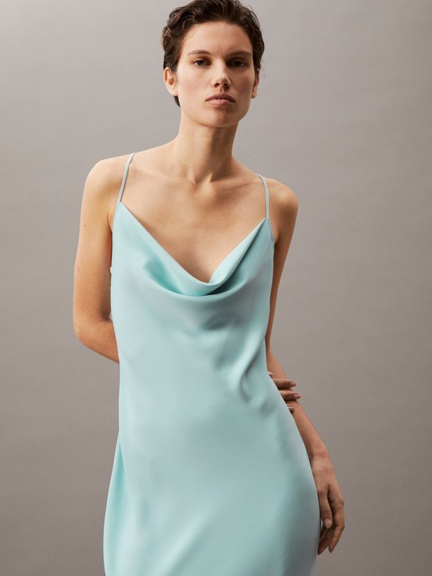 Soft Crepe Slip Dress