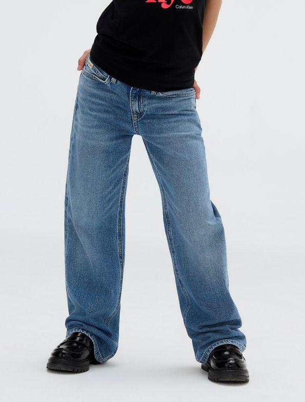 High Rise Wide Leg Jeans