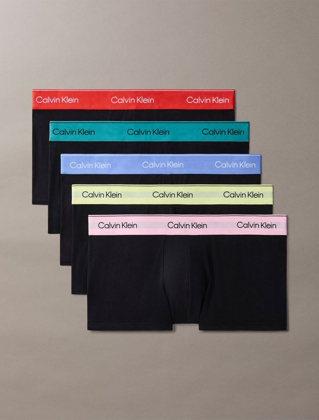 5 Pack Low Rise Trunks - Icon Pride