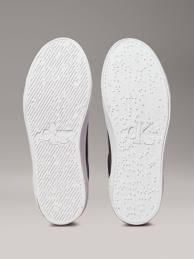 Leather Platform Trainers