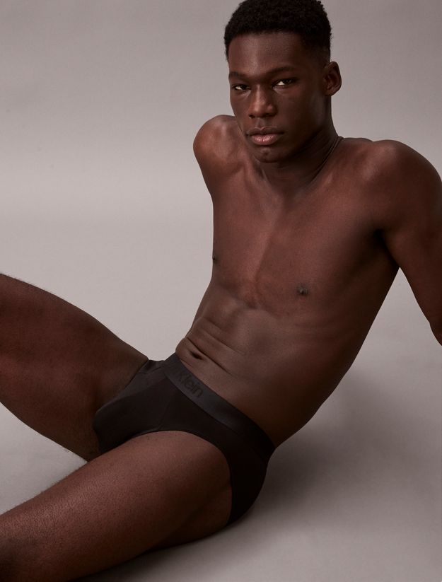 3 Pack Hip Briefs - CK Black