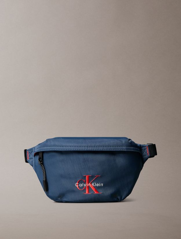 Nylon Monogram Logo Waistpack