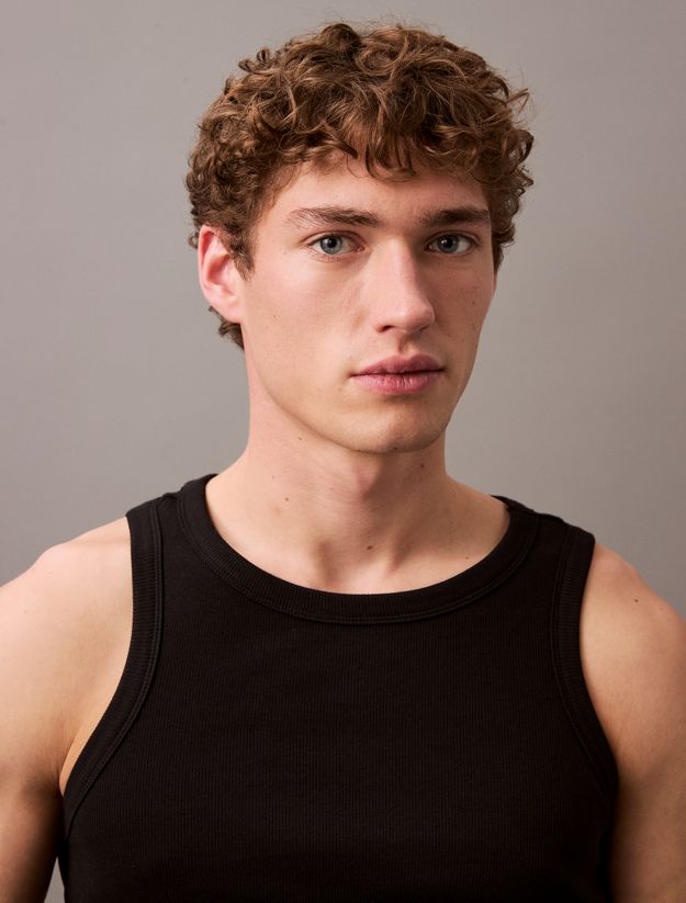 Cotton Stretch Lounge Tank Top