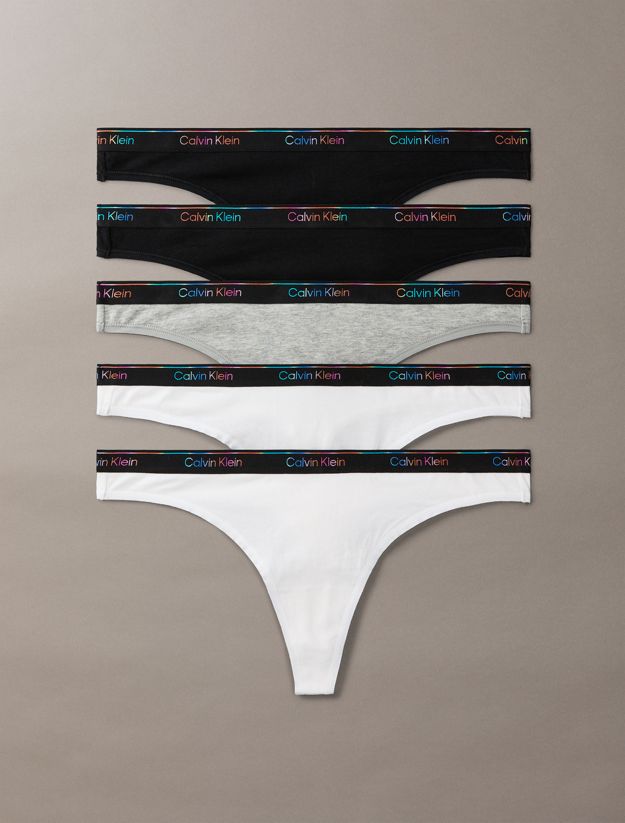 5 Pack Thongs - Icon Logo