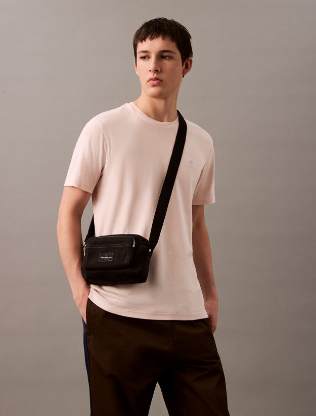 Canvas Crossbody Camera Bag