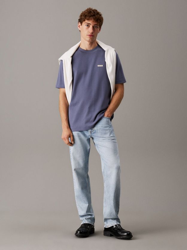 Cotton Stretch Badge T-shirt