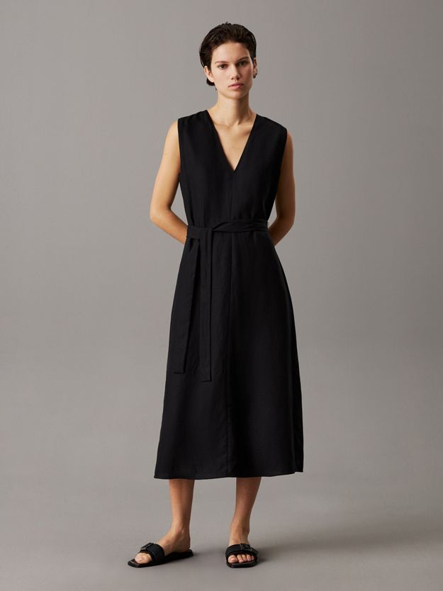 Linen Lyocell Dress