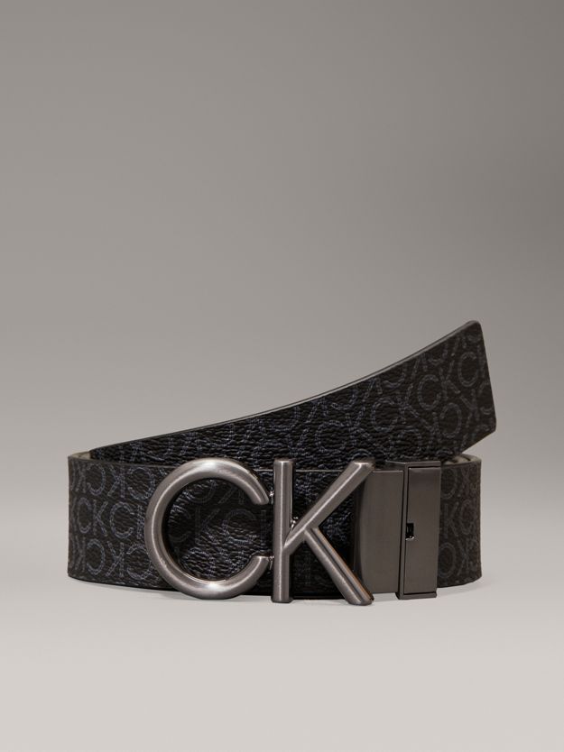 Leather Reversible Logo Belt