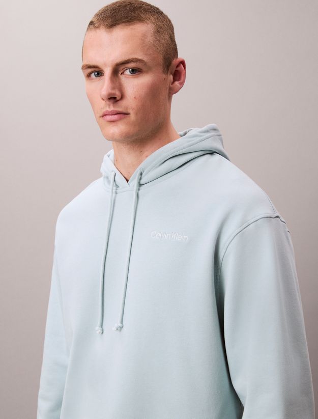 Cotton Terry Blend Lounge Hoodie