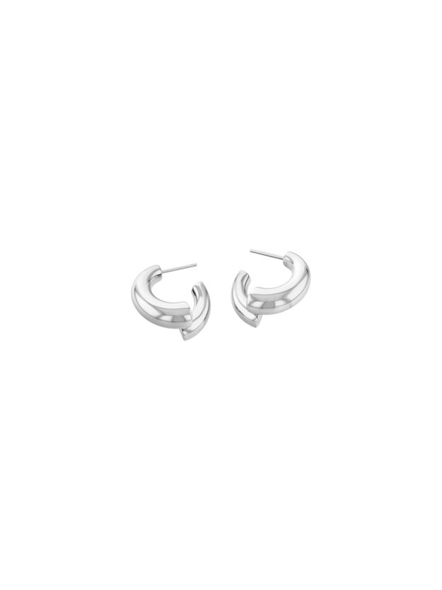 Spiral Hoop Earrings