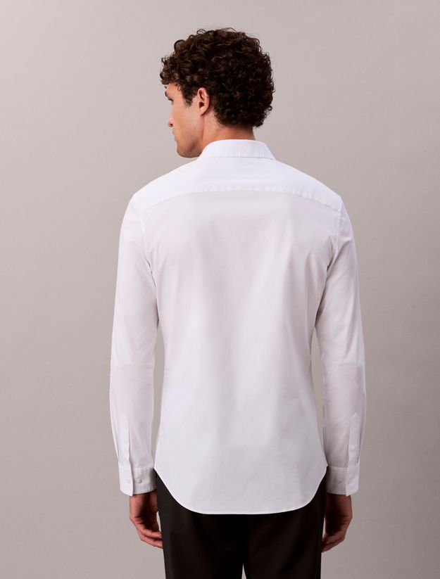 Slim Stretch Poplin Shirt