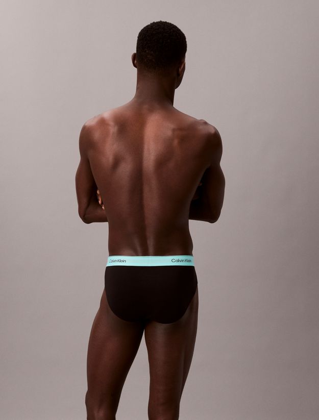 3 Pack Hip Briefs - Icon Cotton Stretch