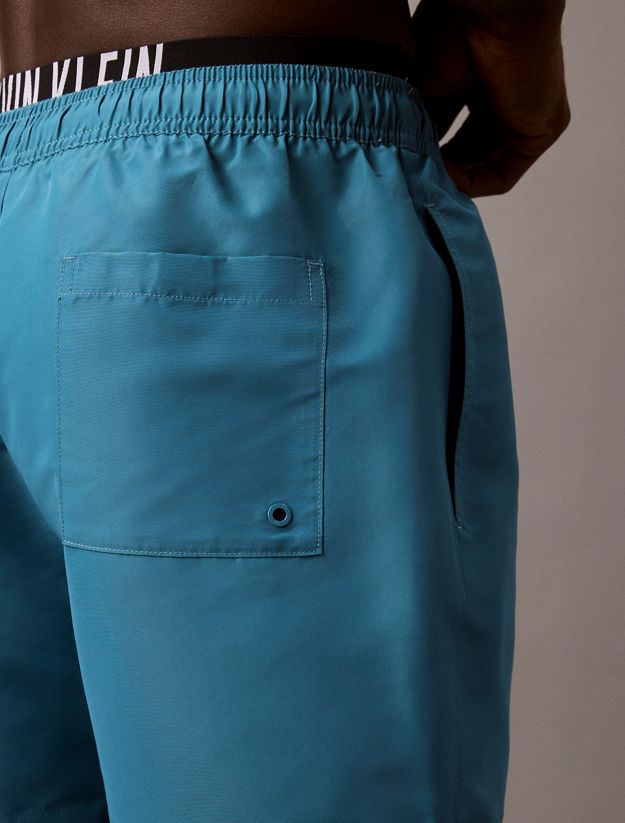 Double Waistband Swim Shorts - Intense Power