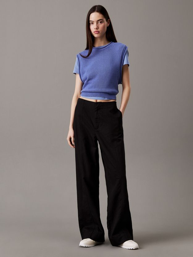 Soft Cotton Linen Trousers