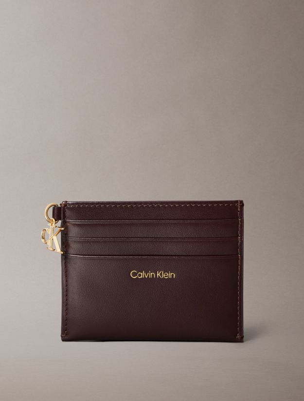 Leather Zip Card Holder