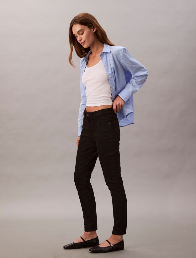 Mid Rise Skinny Jeans