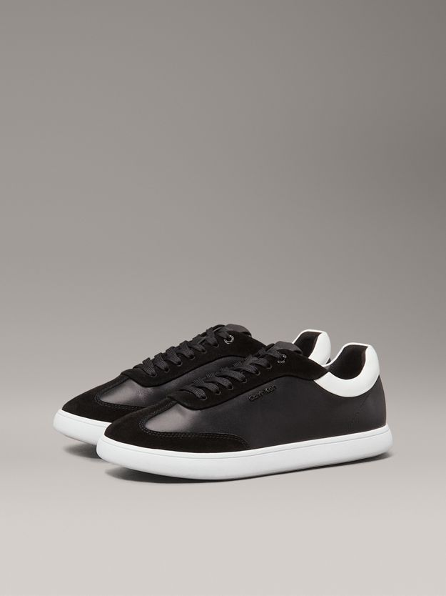 Leather Low Profile Trainers