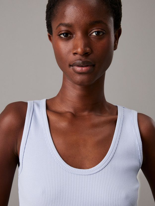Slim Ribbed Tank Top