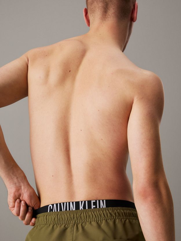 Double Waistband Swim Shorts - Intense Power