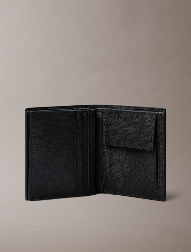 Saffiano Leather Trifold Wallet