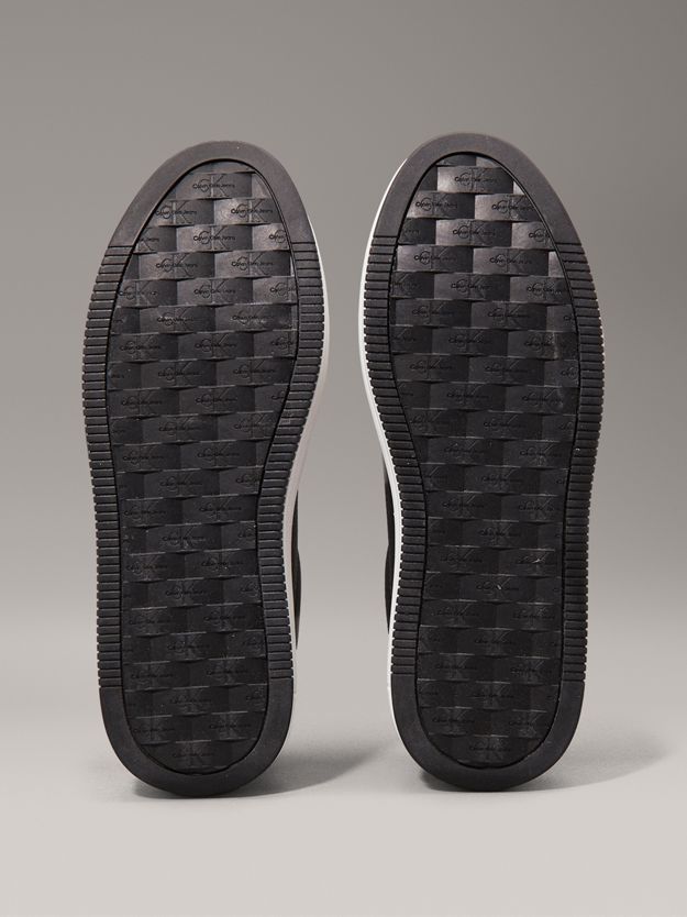 Leather Platform Trainers