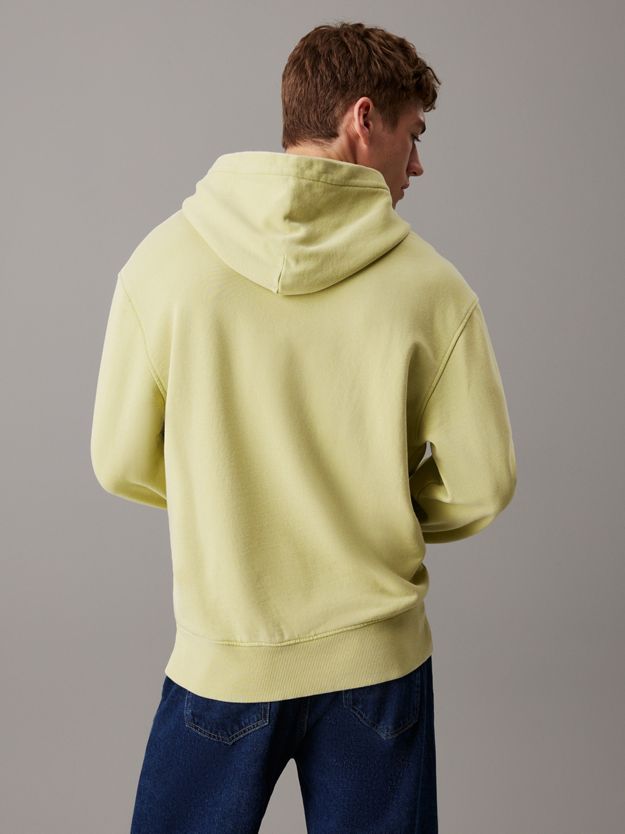 Relaxed Washed Cotton Hoodie