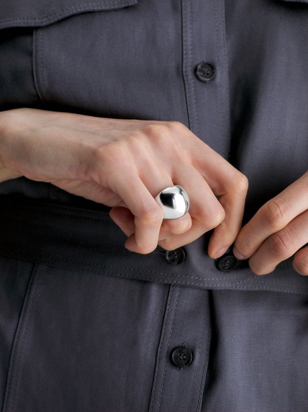 Stainless Steel Chunky Ring