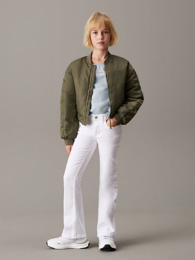 Mid Rise Flared Jeans